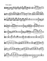 Brahms Sonata in d minor for viola, 4th movement